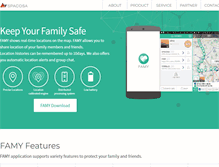 Tablet Screenshot of myfamy.com